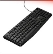 Teclado con cable Hoco GM60 USB de 104 teclas