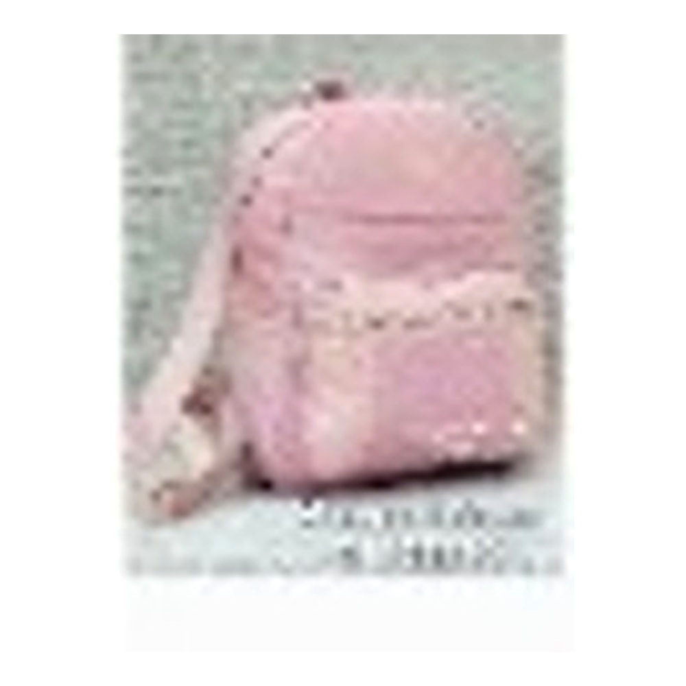 Mochila rosa de tela