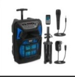 Pyle altavoz PA 600 W con luces LED