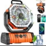 Ventilador portátil F6 20 000 mAh